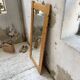 80s pine mirror