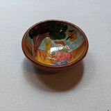 Handmade empty pocket bowl, hand-painted decor, vintage bowl, slow deco
