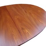 Vintage Baumann oval table 1960 extendable