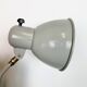 Grey German Industrial Scissor Wall Lamp from SIS, 1960s