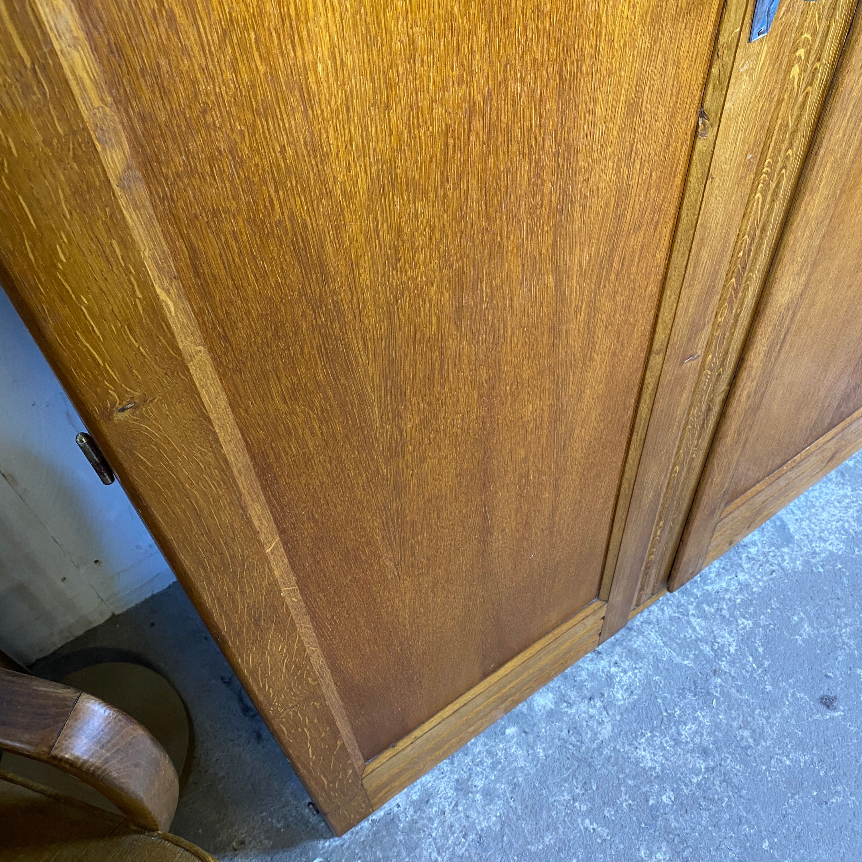 Parisian oak wardrobe