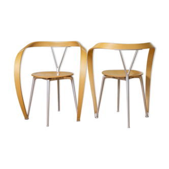 Armchairs "revers" of Andréa Branzi edited by Cassina 1993