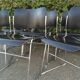 Set de 6 chaises noires David Rowland 40/4
