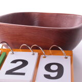 Teak bowl from Denmark 1960