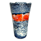 Large lava vase Vallauris 1960s