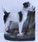 polychrome numbered porcelain fox terrier early 20th century