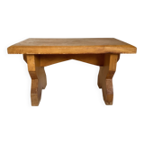 Small wooden bench stool step