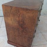 Meuble de métier 10 tiroirs en noyer