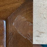 Relief painting signed Guillot mountain village