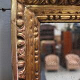 Miroir en bois Doré à Décors d’animaux Ailés – Fin XIXe