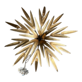Golden chandelier