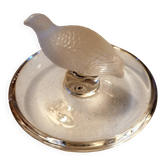 Baguier coupelle en cristal Lalique