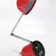 Space age design lamp kreo-lite na-718 red japan