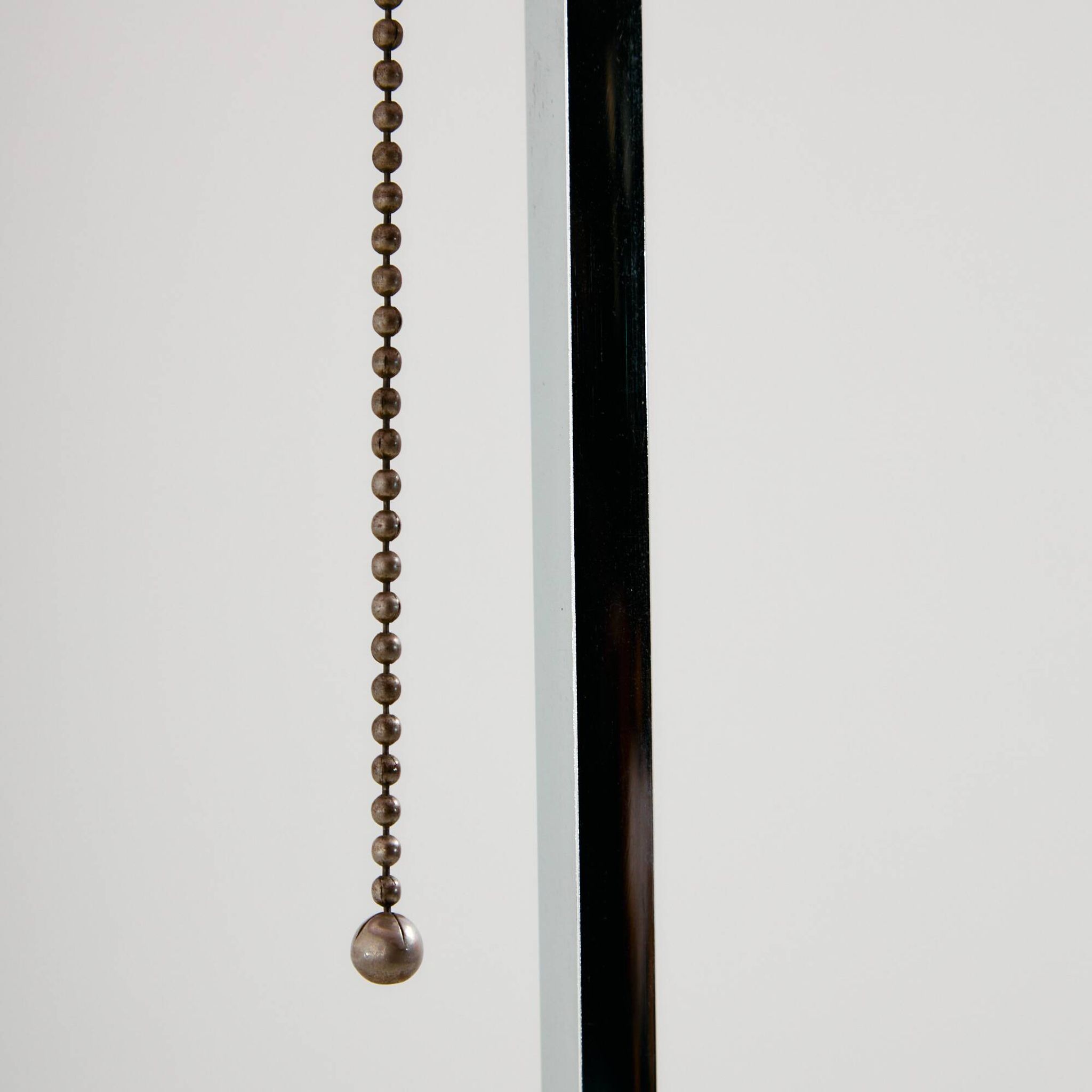 Lampadaire chromé