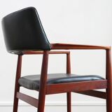 Fauteuil de bureau – Erik Worts – Soro Stolefabrik - Restauré