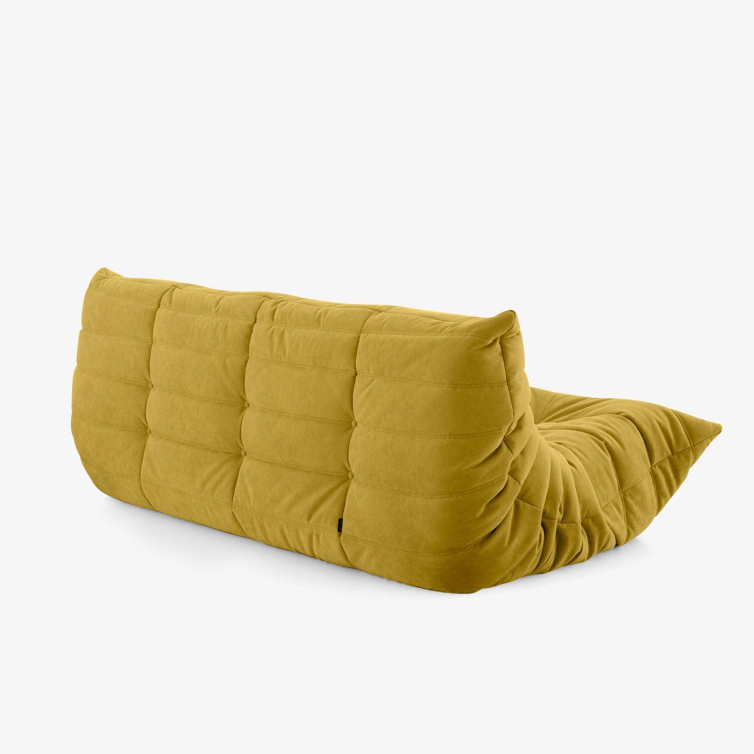 Togo Alcantara Curry Sofa Michel Ducaroy for Ligne Roset
