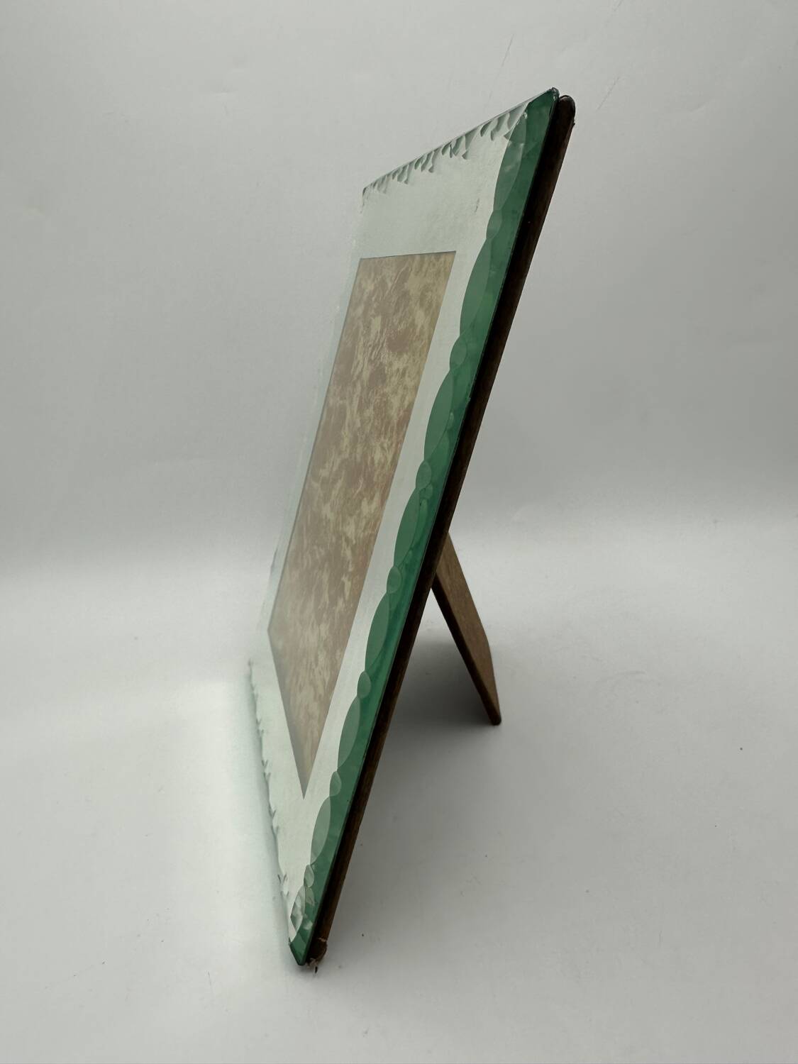 Glass photo frame