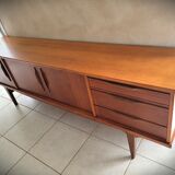 Scandinavian teak row