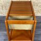 60s 70s teak table side table newspaper stand Danish Design Denmark