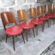 Lot de 6 chaises bistrot Baumann Mondor