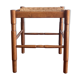 Wooden stool and rope