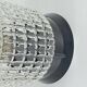 Small minimalist oblique wall light from the 70s 80s old light fixture LAMP-7139