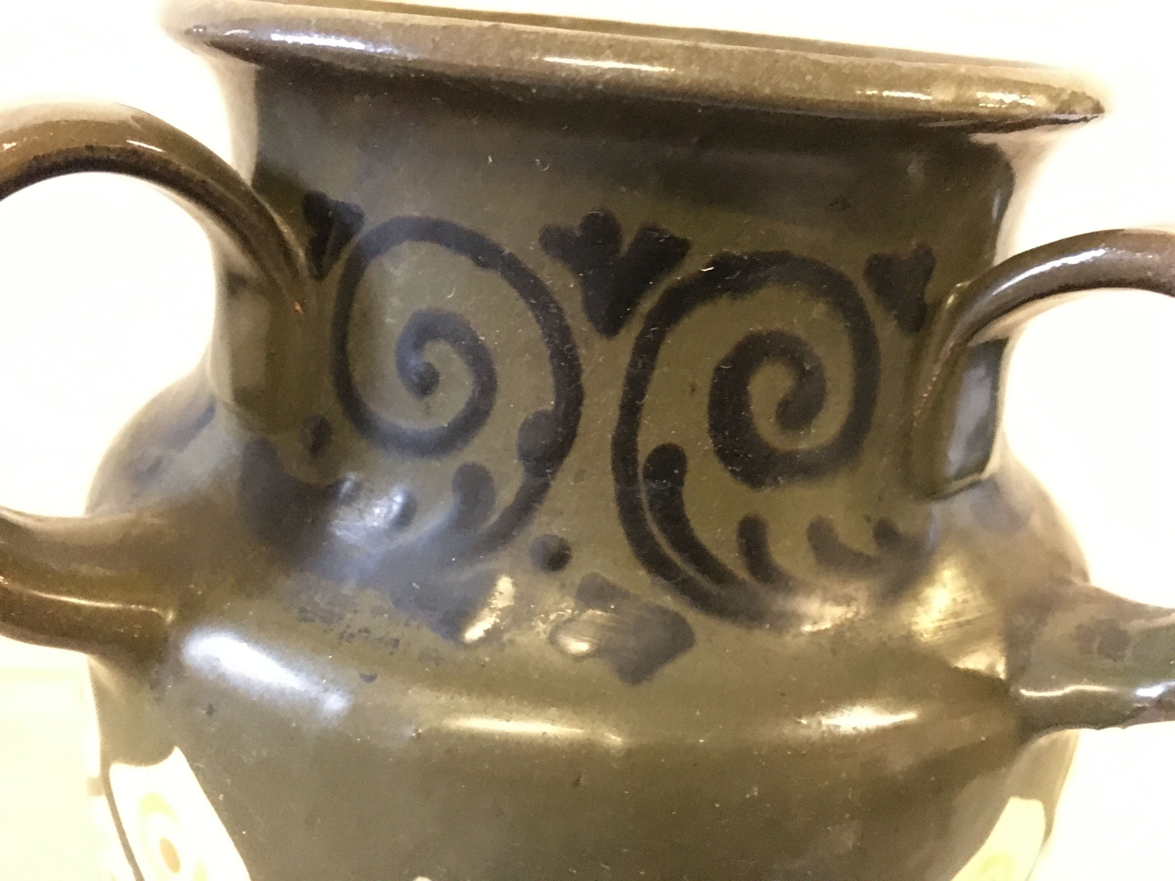 Vase Léon Elchinger Soufflenheim Alsace