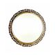 Large Vintage Luxury Crystal Brass Witch Mirror