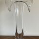 Vase tulipe en verre