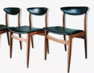 Set of 2 Scandinavian chairs 50s/60s