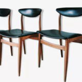 Set of 2 Scandinavian chairs 50s/60s