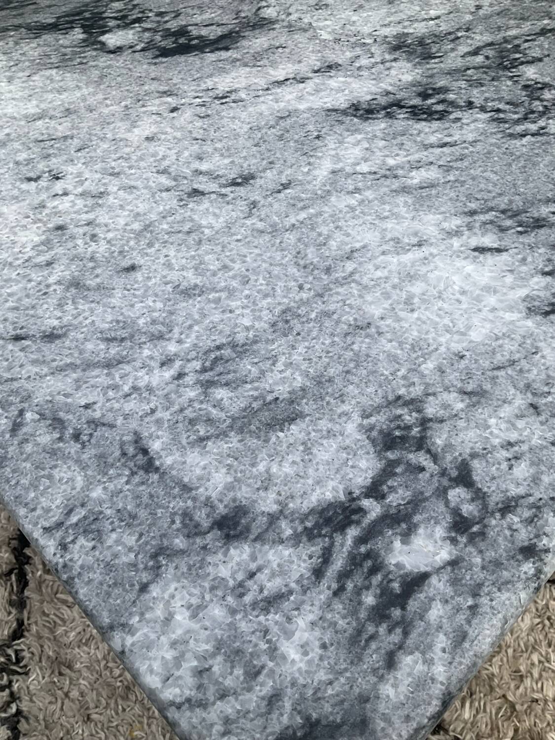 Vintage square marble coffee table from the 70s-80s.
