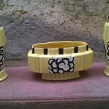 Art Deco dabbling topping