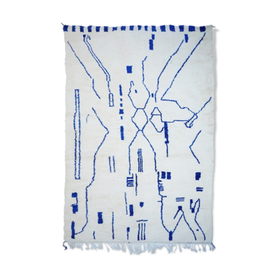 Tapis berbère coloré fait main 290 x 200cm