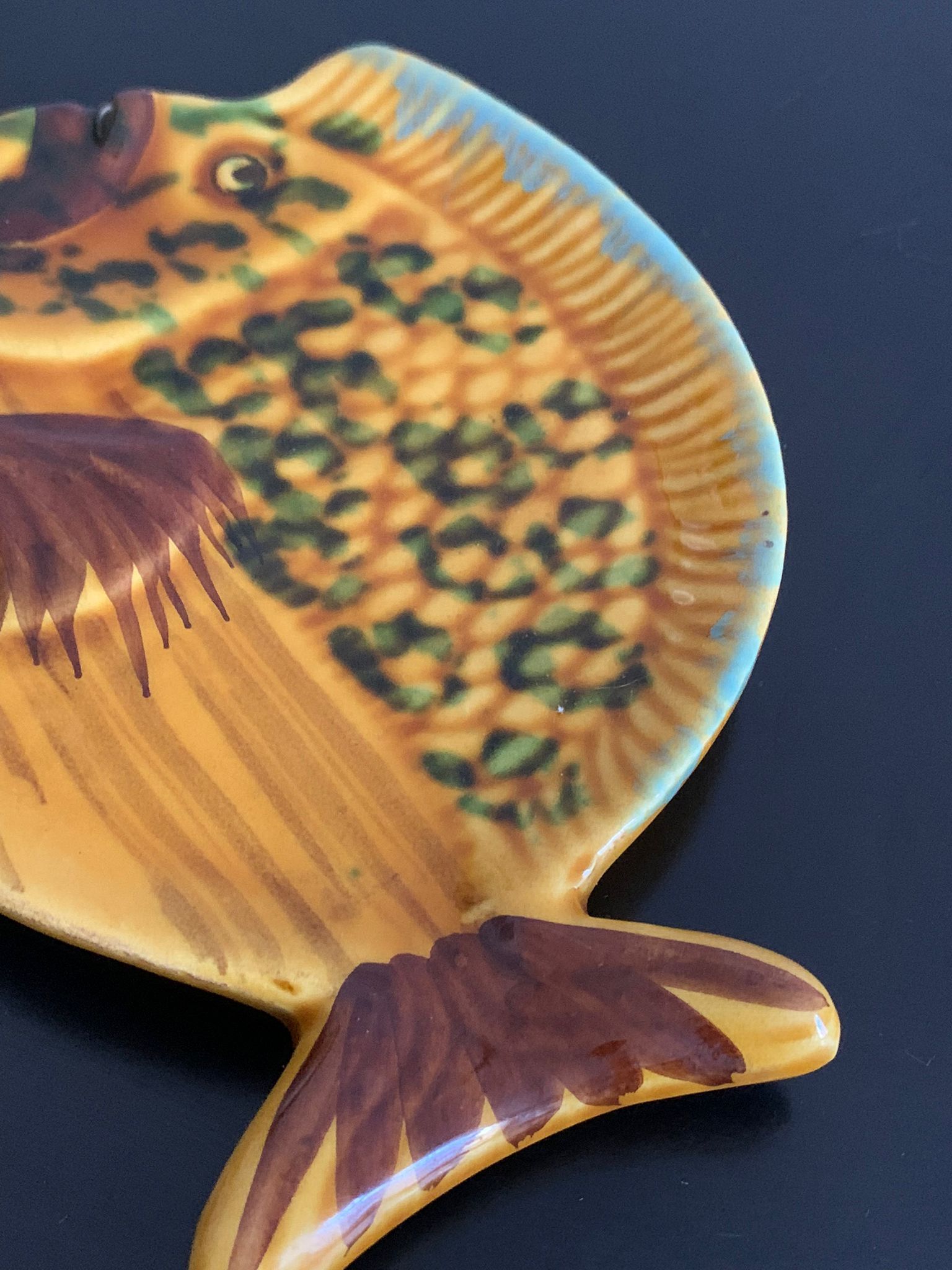 Vallauris baptistin ambrogio - empty pocket, ashtray fish 60s