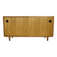 Erich Stratmann Sliding Door Sideboard 1960s Elm
