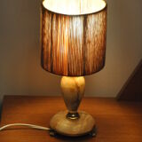 Vintage onyx table lamp