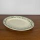 Grand Plat ovale modèle "Champagne ", Badonviller, vert