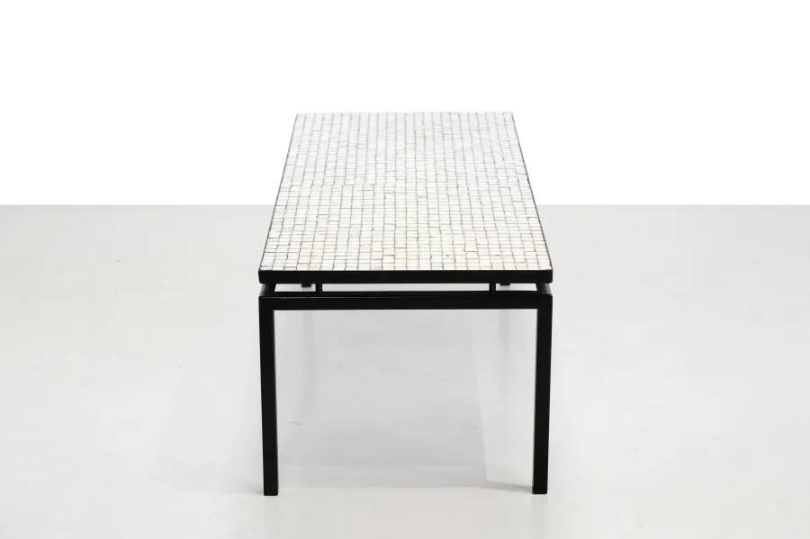 Dutch modernist mosaic coffee table 1950s