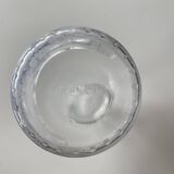 Liqueur carafe - Vintage model in glass decorated in Toile de Jouy style