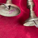 pair of brass lamp foot about 25 cm without the socket