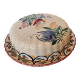 Butter dish HB Henriot Quimper Brittany 1960/70