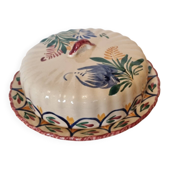 Butter dish HB Henriot Quimper Brittany 1960/70
