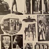 Photographic plate on Egypt from 1928