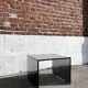 Table basse verre fumé, design Rolf Benz (Made in Germany)