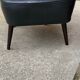 Mid-Century Sky Black Chairs, 1950s, Set of 2