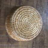 Woven palm basket