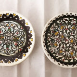 Set of 2 small ethnic plates