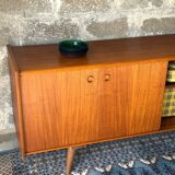 Vintage Scandinavian teak sideboard, 1970s