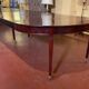 Extensible Louis XVI dining table in period Directoire mahogany.